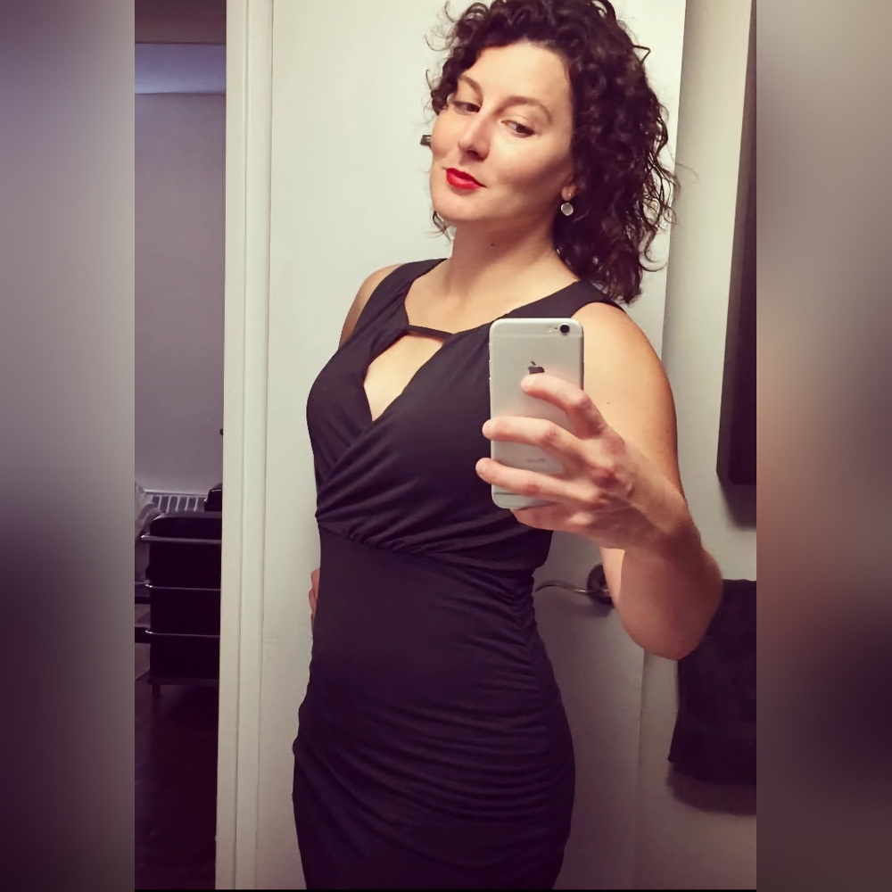 ✨️HOST PICK✨️ Sustainable Organic Cotton Fitted Bodycon Dress by Synergy